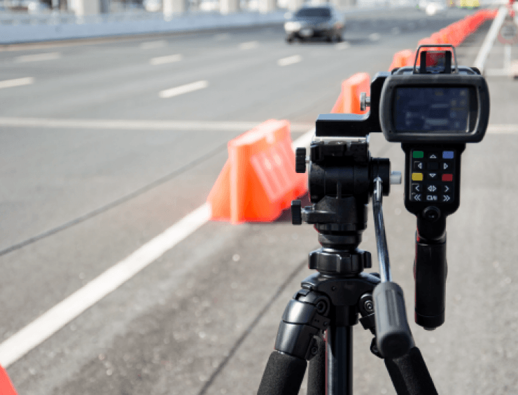 Autovelox a bordo strada