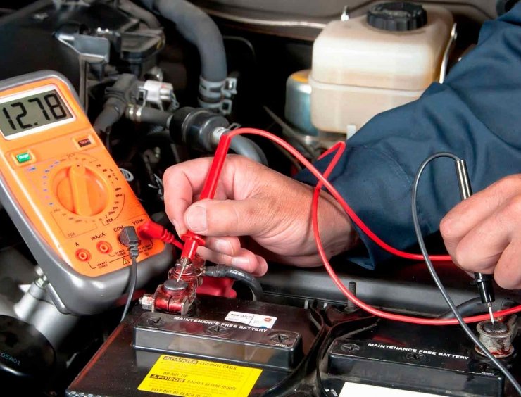 controllo stato della batteria