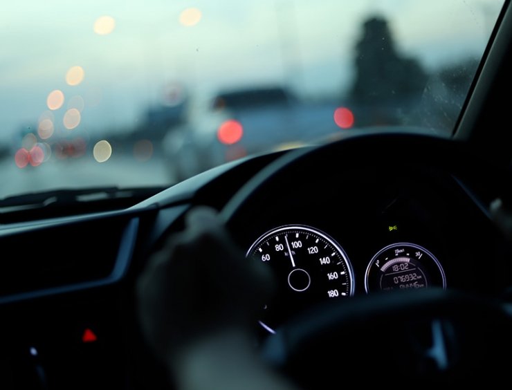 Cruise control attivo nel cruscotto