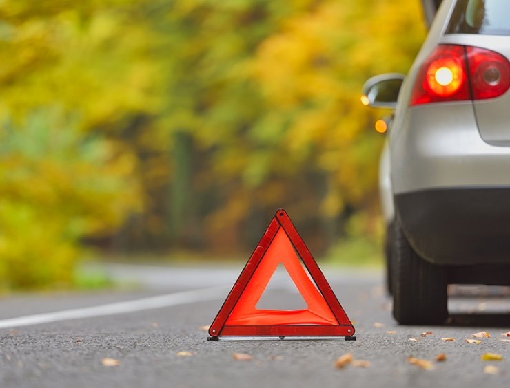 Triangolo retroriflettente