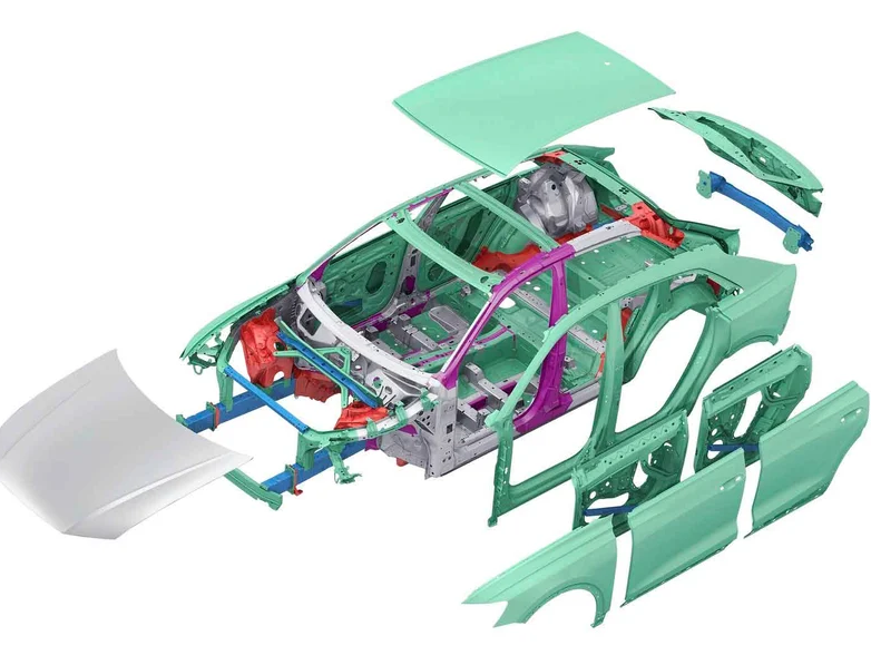 Fahrgestell und Karosserie