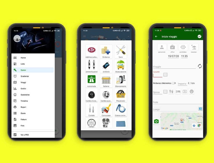 schermate dell'app Il Pieno 2