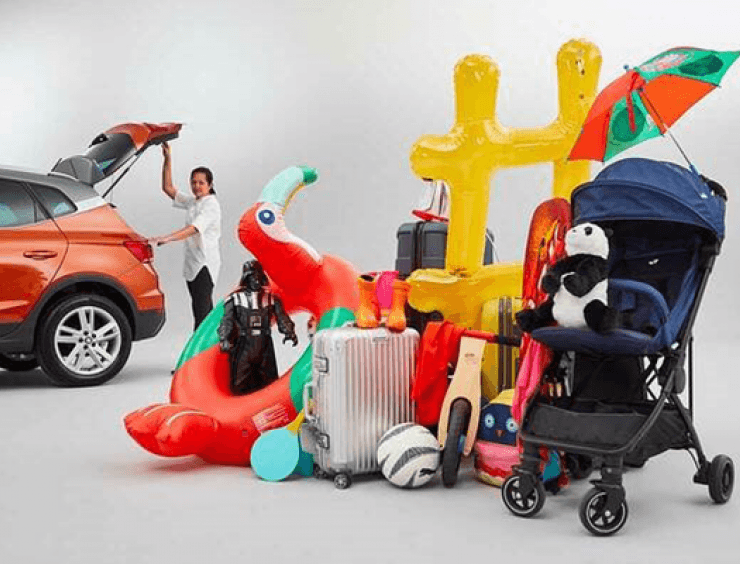 bagagli da organizzare